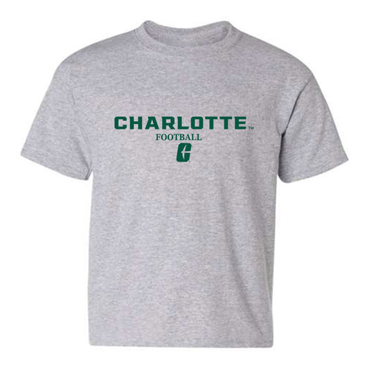 UNC Charlotte - NCAA Football : Adam Booker - Youth T-Shirt Classic Shersey