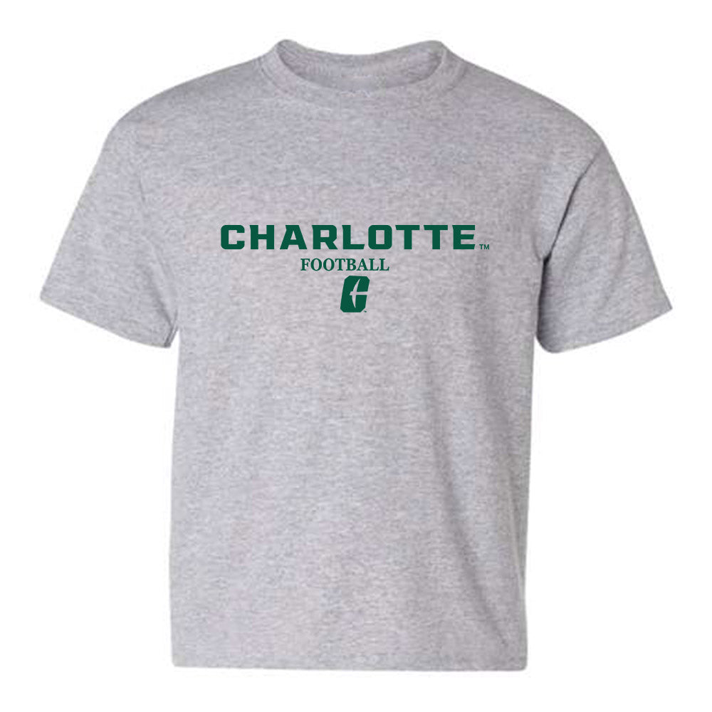 UNC Charlotte - NCAA Football : Cary Grant - Youth T-Shirt Classic Shersey