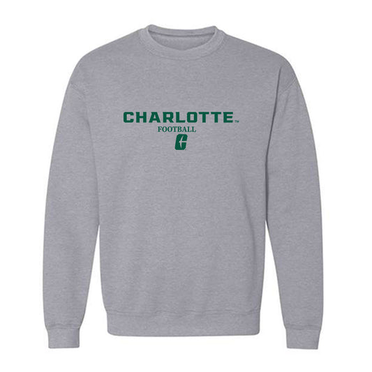 UNC Charlotte - NCAA Football : Clinton Burton Jr - Crewneck Sweatshirt Classic Shersey