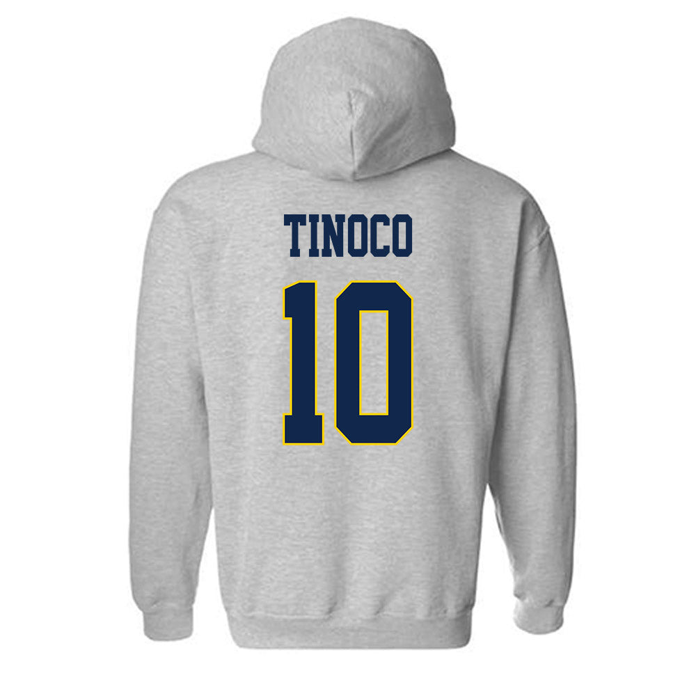 UCSD - NCAA Men's Tennis : Diogo Tinoco - Classic Fashion Shersey Hooded Sweatshirt