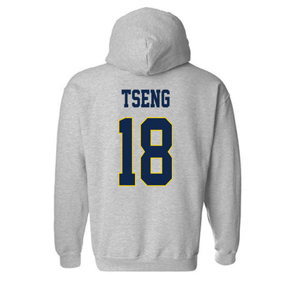 UCSD - NCAA Men's Golf : Nathan Tseng - Classic Fashion Shersey Hooded Sweatshirt-1