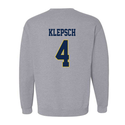 UCSD - NCAA Baseball : Addison Klepsch - Classic Fashion Shersey Crewneck Sweatshirt-1