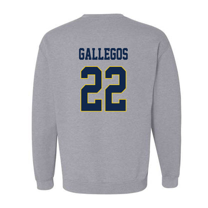 UCSD - NCAA Women's Basketball : Gracie Gallegos - Classic Fashion Shersey Crewneck Sweatshirt-1