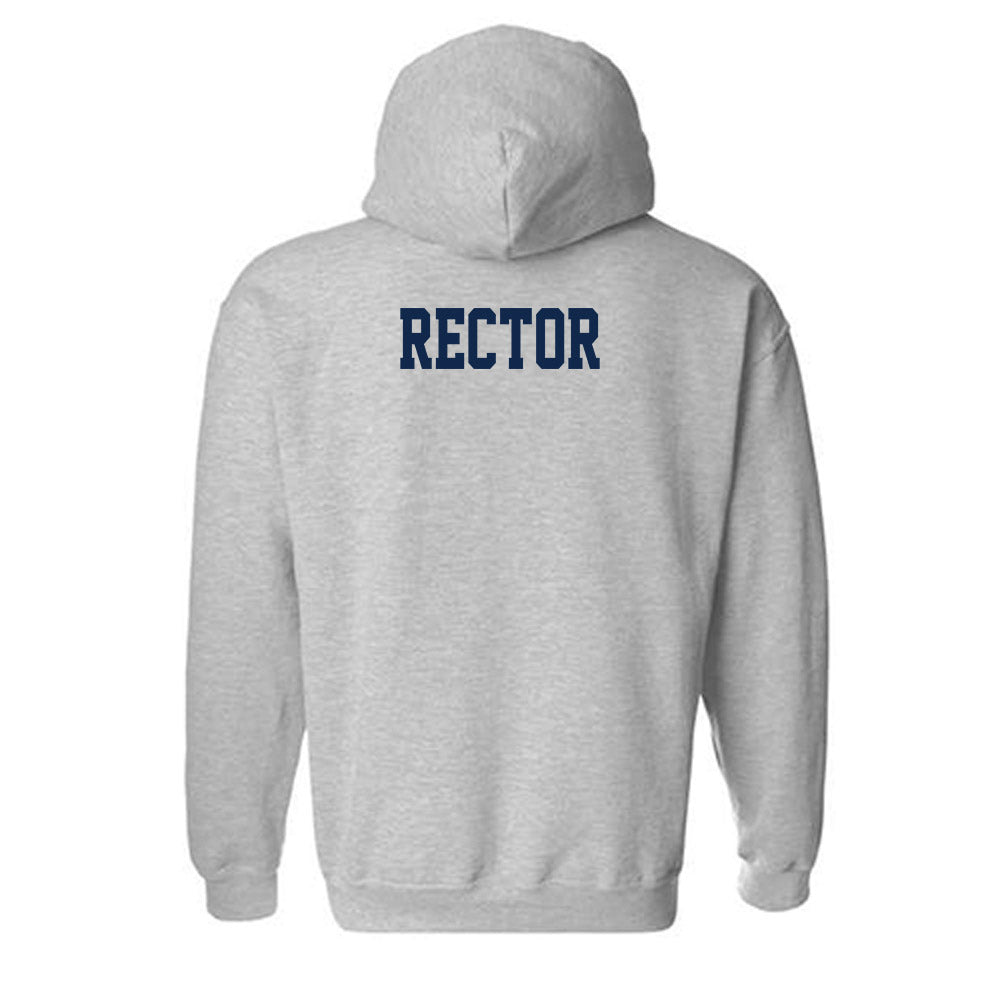 UCSD - NCAA Baseball : Trevor Rector - Classic Fashion Shersey Hooded Sweatshirt-1