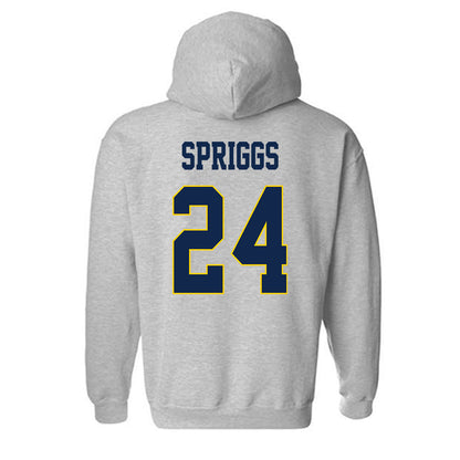 UCSD - NCAA Women's Basketball : Kayanna Spriggs - Classic Fashion Shersey Hooded Sweatshirt