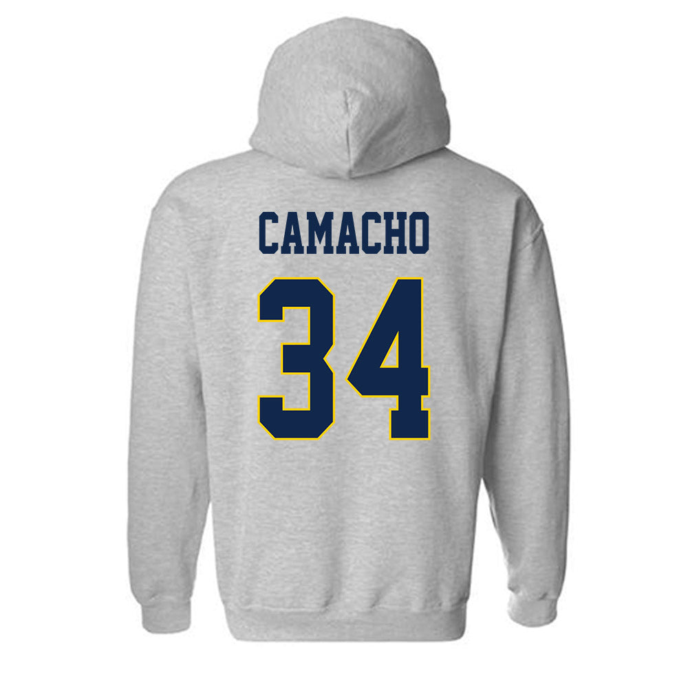UCSD - NCAA Baseball : Gabe Camacho - Classic Fashion Shersey Hooded Sweatshirt-1