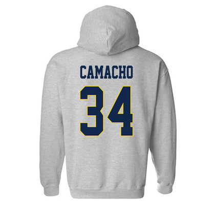 UCSD - NCAA Baseball : Gabe Camacho - Classic Fashion Shersey Hooded Sweatshirt-1