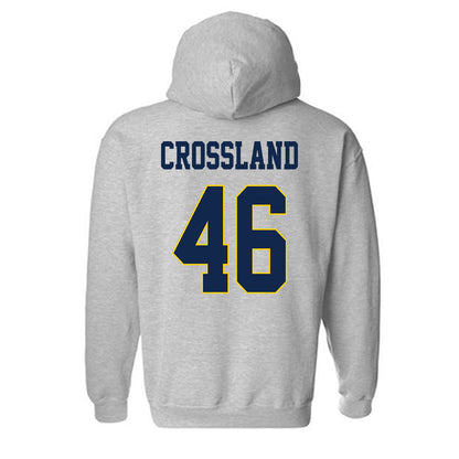 UCSD - NCAA Baseball : Michael Crossland - Classic Fashion Shersey Hooded Sweatshirt-1