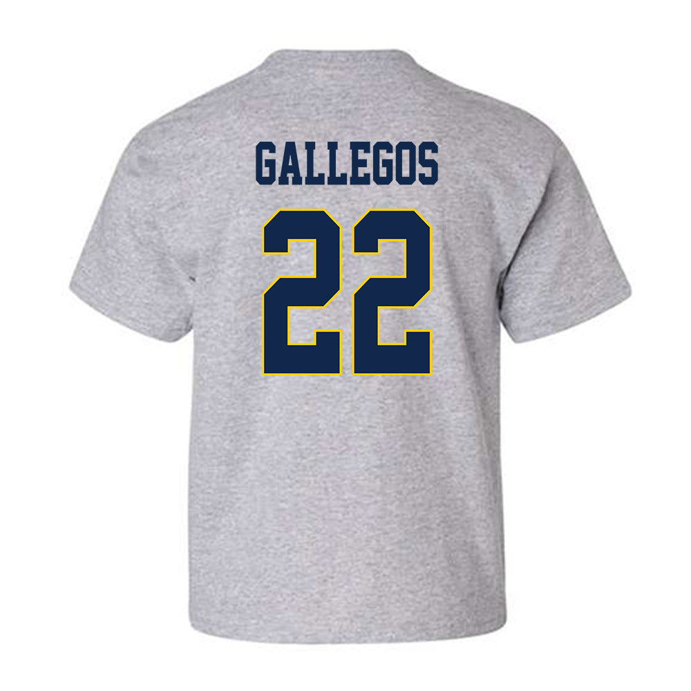UCSD - NCAA Women's Basketball : Gracie Gallegos - Classic Fashion Shersey Youth T-Shirt-1