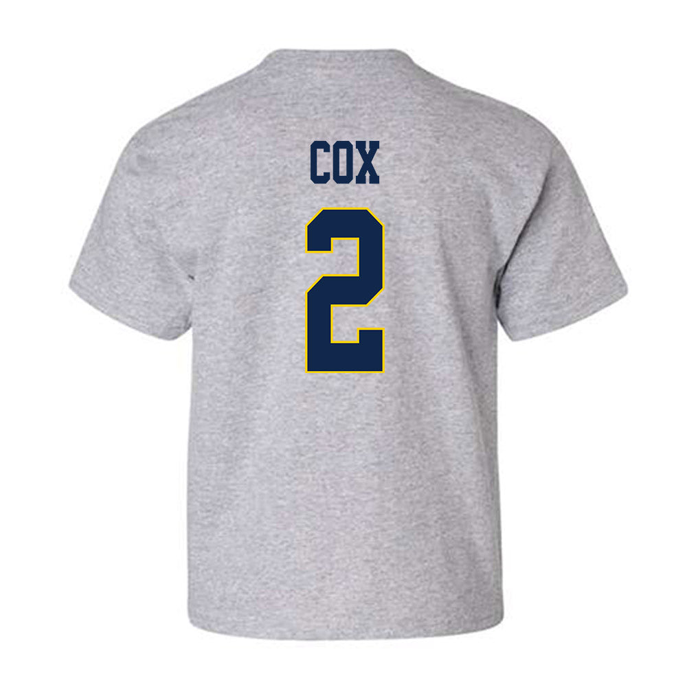UCSD - NCAA Men's Basketball : Christopher Cox - Classic Fashion Shersey Youth T-Shirt-1