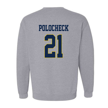 UCSD - NCAA Women's Basketball : Nicki Polocheck - Classic Fashion Shersey Crewneck Sweatshirt-1
