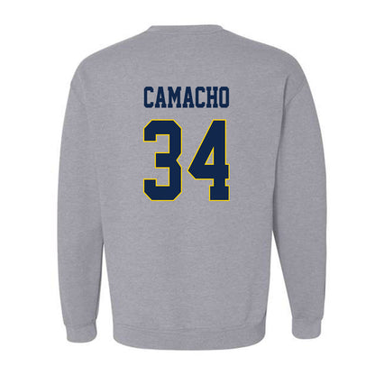 UCSD - NCAA Baseball : Gabe Camacho - Classic Fashion Shersey Crewneck Sweatshirt-1