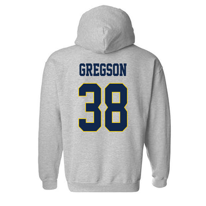 UCSD - NCAA Baseball : Niccolas Gregson - Classic Fashion Shersey Hooded Sweatshirt-1