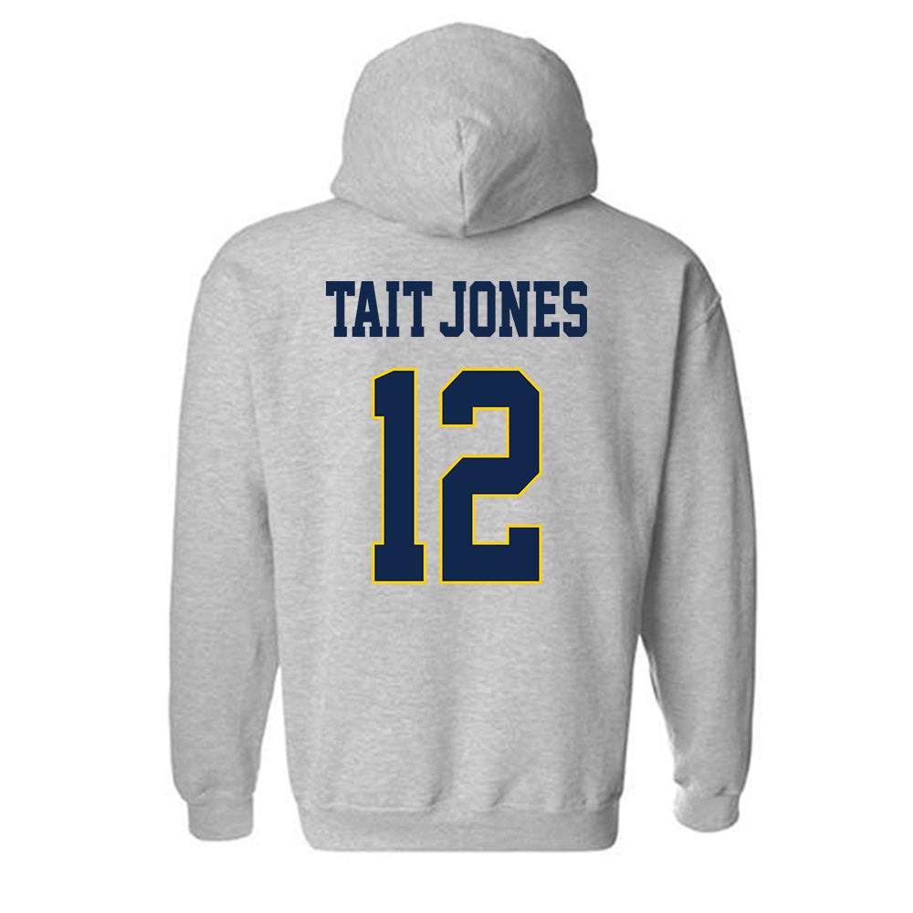 UCSD - NCAA Men's Basketball : Aniwaniwa Tait-Jones - Classic Fashion Shersey Hooded Sweatshirt-1