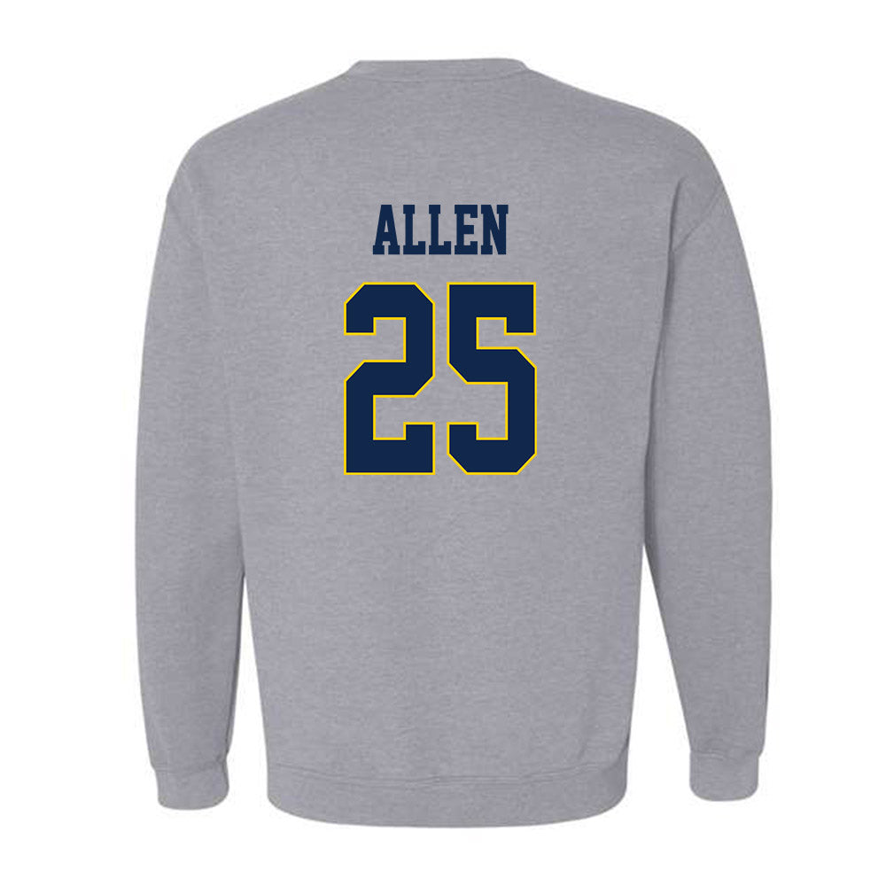 UCSD - NCAA Baseball : J.C. Allen - Classic Fashion Shersey Crewneck Sweatshirt-1