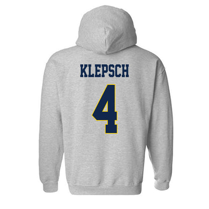 UCSD - NCAA Baseball : Addison Klepsch - Classic Fashion Shersey Hooded Sweatshirt-1