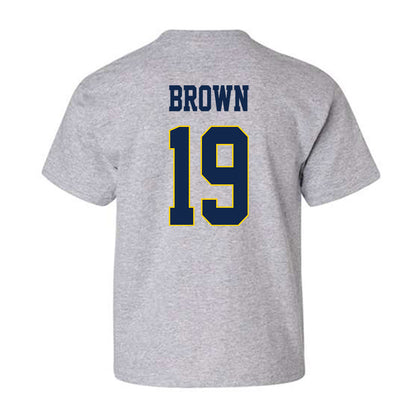 UCSD - NCAA Men's Soccer : Woody Brown - Classic Fashion Shersey Youth T-Shirt-1