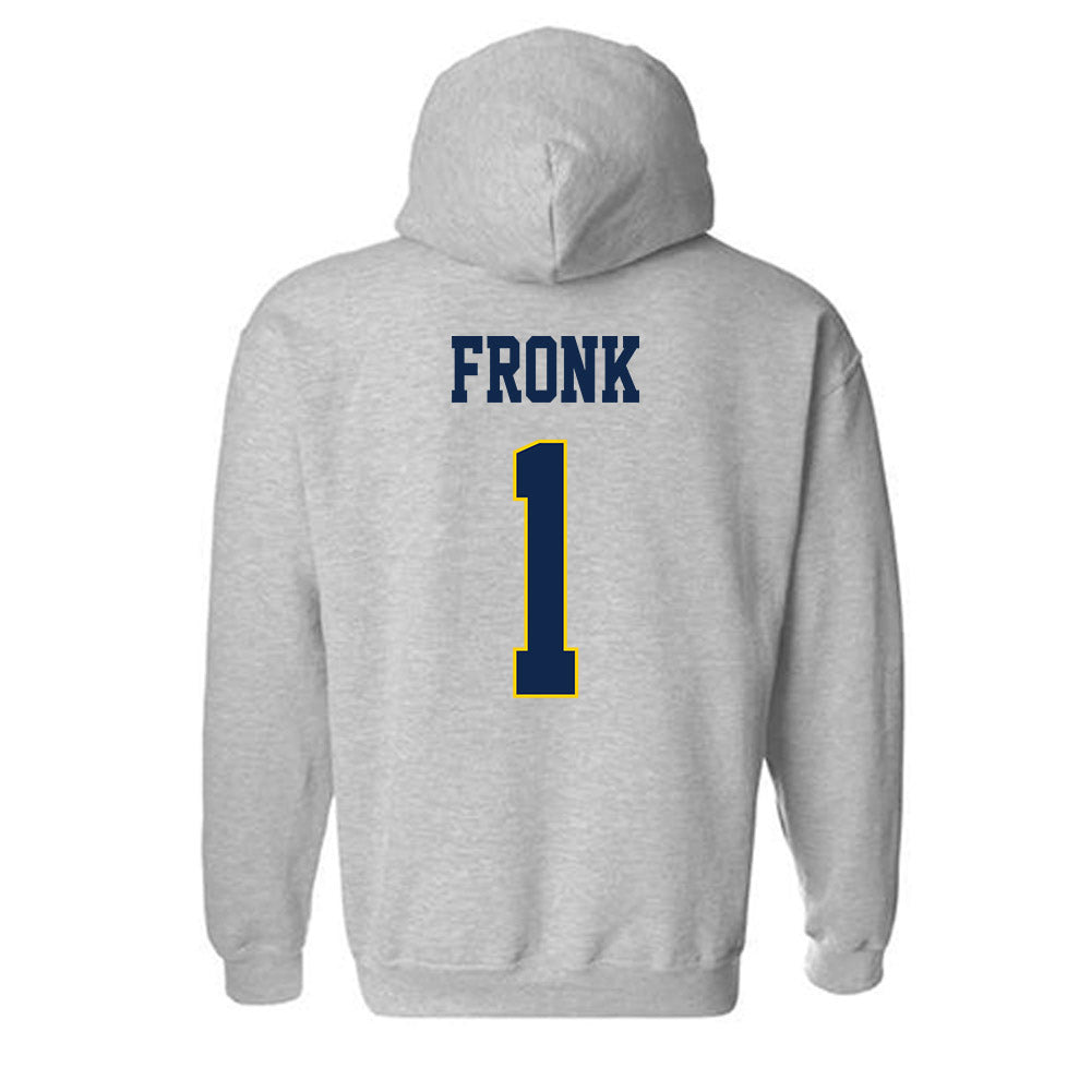 UCSD - NCAA Women's Soccer : Ginny Fronk - Classic Fashion Shersey Hooded Sweatshirt-1