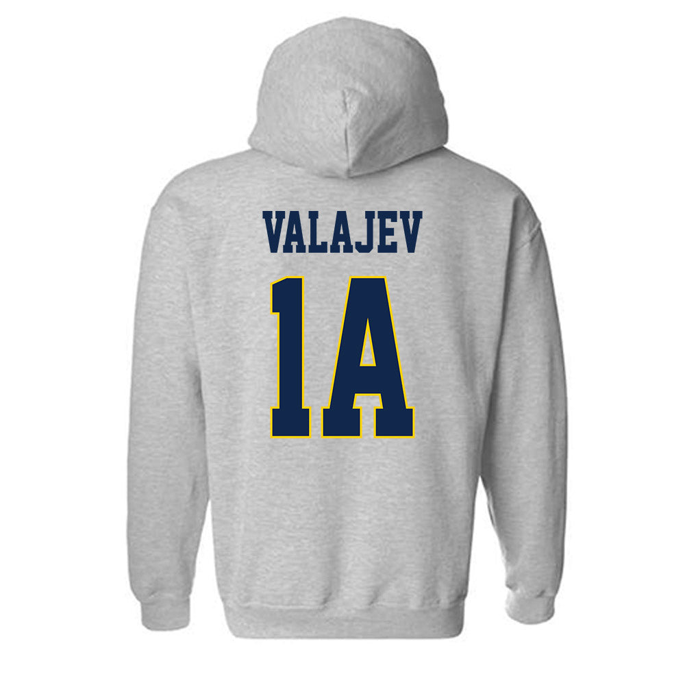 UCSD - NCAA Men's Water Polo : Nikita Valajev - Classic Fashion Shersey Hooded Sweatshirt-1