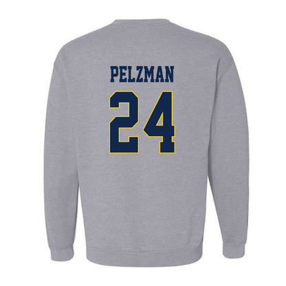 UCSD - NCAA Baseball : Harry Pelzman - Classic Fashion Shersey Crewneck Sweatshirt-1