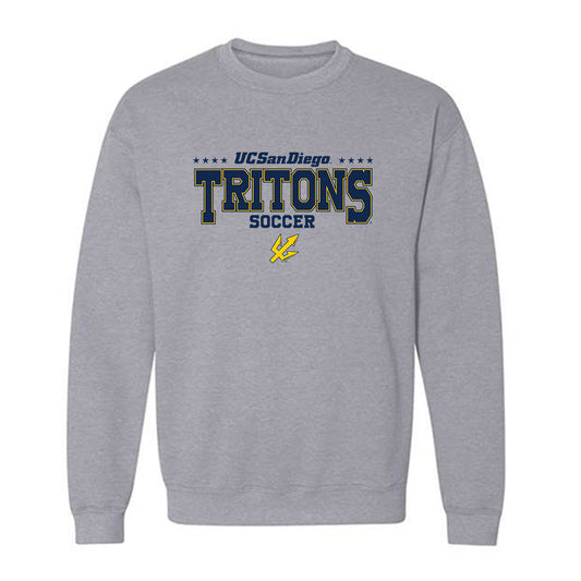 UCSD - NCAA Men's Soccer : Adam Dunbar - Classic Fashion Shersey Crewneck Sweatshirt-0