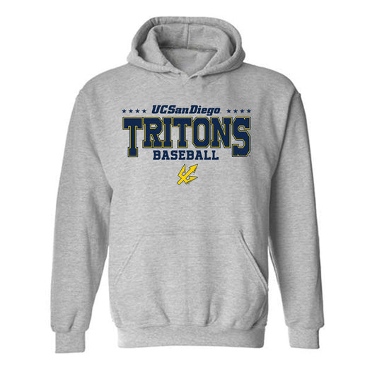 UCSD - NCAA Baseball : Steele Murdock - Classic Fashion Shersey Hooded Sweatshirt-0