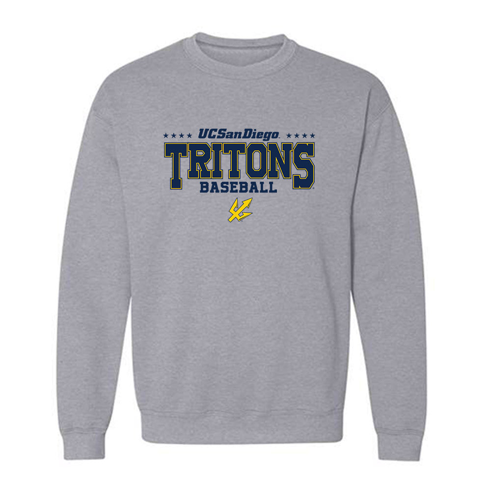 UCSD - NCAA Baseball : J.C. Allen - Classic Fashion Shersey Crewneck Sweatshirt-0