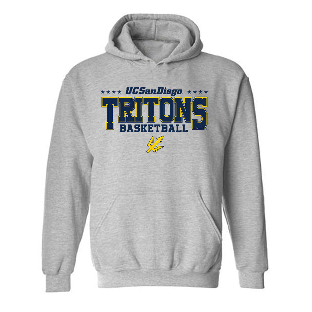 UCSD - NCAA Women's Basketball : Nicki Polocheck - Classic Fashion Shersey Hooded Sweatshirt-0
