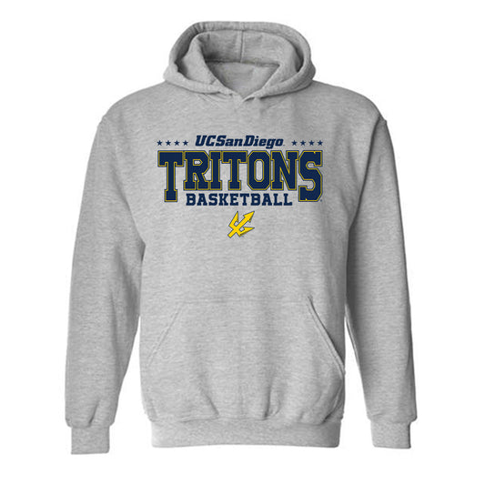 UCSD - NCAA Men's Basketball : Tyson Dunn - Classic Fashion Shersey Hooded Sweatshirt-0