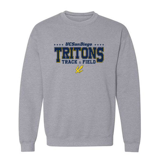 UCSD - NCAA Men's Track & Field : Andre Jones - Classic Fashion Shersey Crewneck Sweatshirt-0