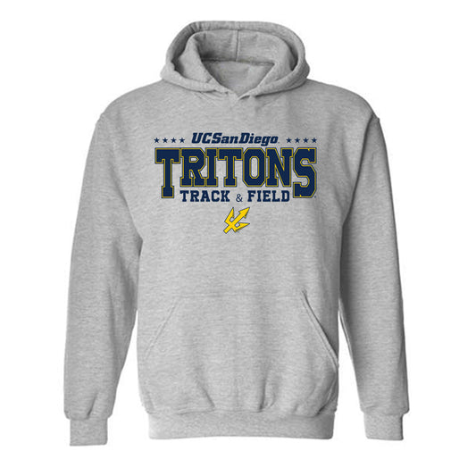 UCSD - NCAA Women's Track & Field : Brooke White - Classic Fashion Shersey Hooded Sweatshirt-0