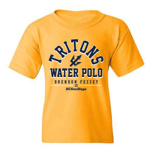 UCSD - NCAA Men's Water Polo : Brendon Fezzey - Classic Fashion Shersey Youth T-Shirt