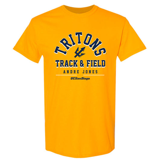 UCSD - NCAA Men's Track & Field : Andre Jones - Classic Fashion Shersey T-Shirt-0