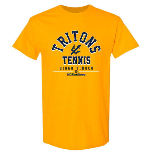 UCSD - NCAA Men's Tennis : Diogo Tinoco - Classic Fashion Shersey T-Shirt