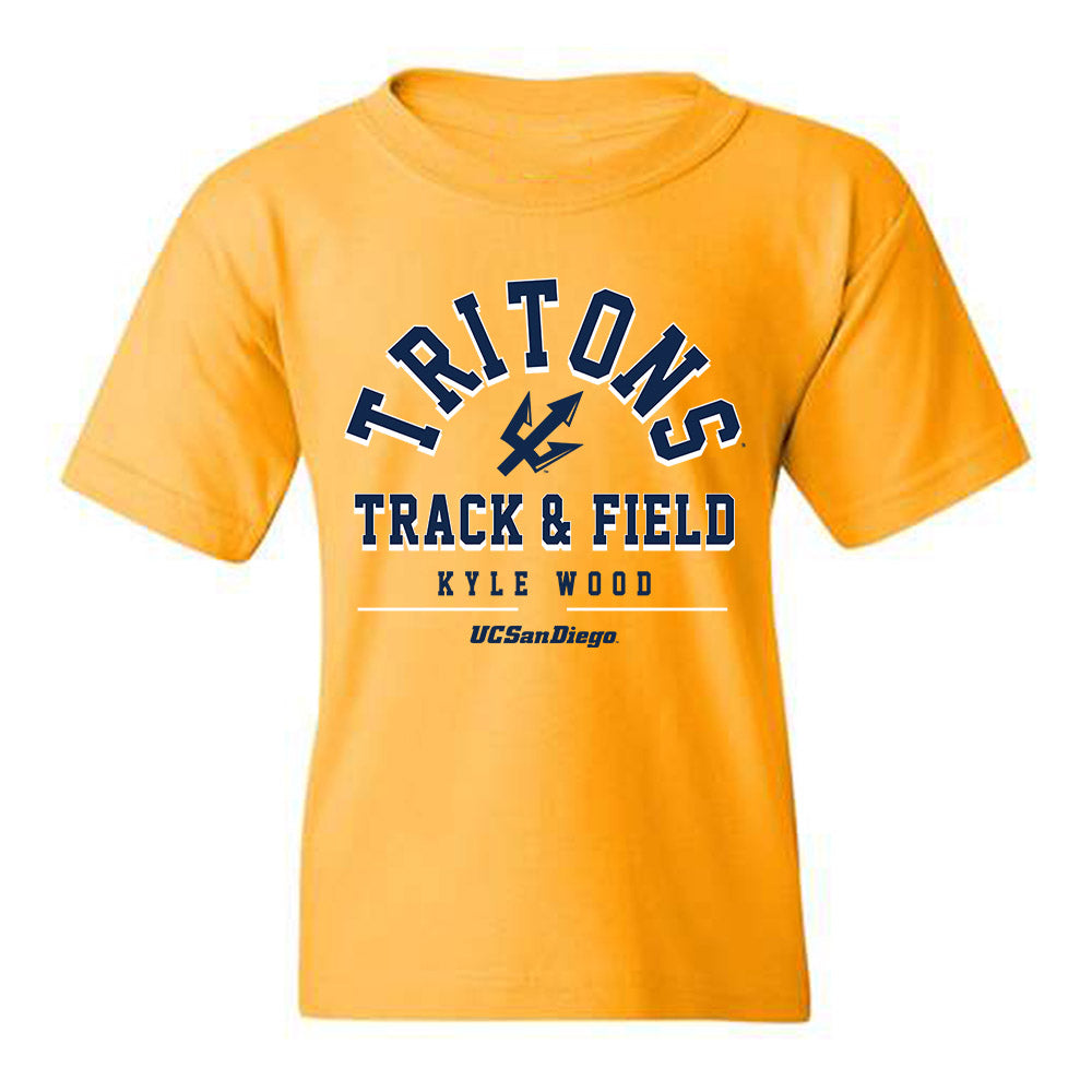 UCSD - NCAA Men's Track & Field : Kyle Wood - Classic Fashion Shersey Youth T-Shirt