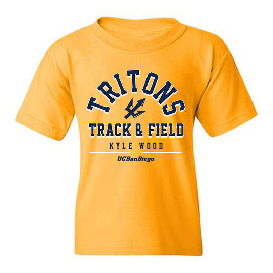 UCSD - NCAA Men's Track & Field : Kyle Wood - Classic Fashion Shersey Youth T-Shirt