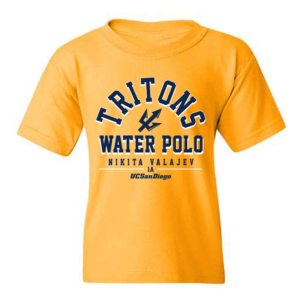 UCSD - NCAA Men's Water Polo : Nikita Valajev - Classic Fashion Shersey Youth T-Shirt-0