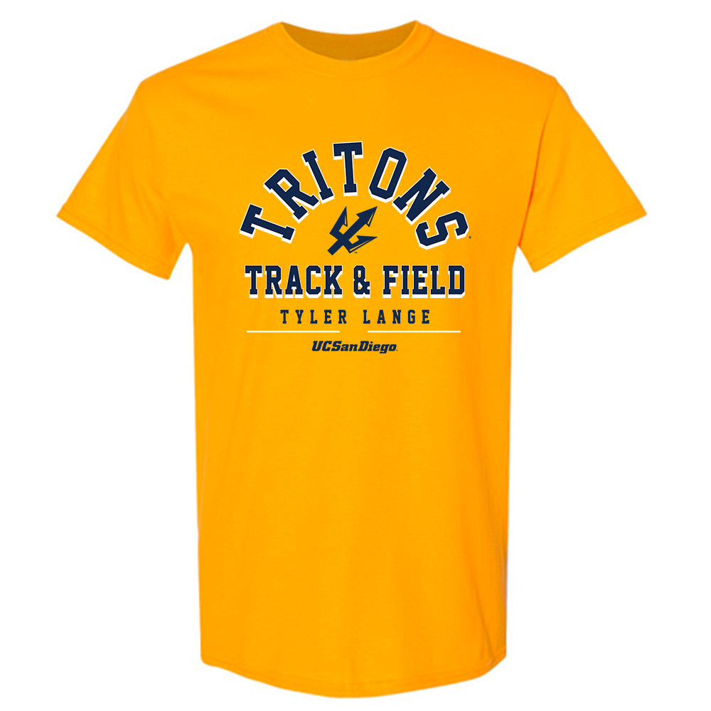 UCSD - NCAA Men's Track & Field : Tyler Lange - Classic Fashion Shersey T-Shirt-0