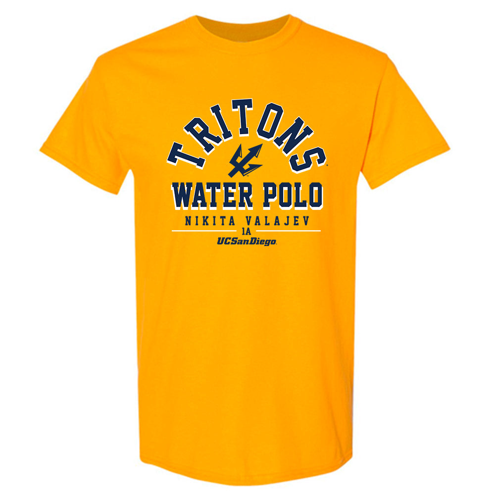 UCSD - NCAA Men's Water Polo : Nikita Valajev - Classic Fashion Shersey T-Shirt-0