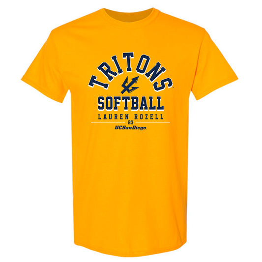 UCSD - NCAA Softball : Lauren Rozell - Classic Fashion Shersey T-Shirt-0