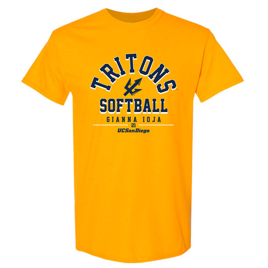 UCSD - NCAA Softball : Gianna Ioja - Classic Fashion Shersey T-Shirt-0