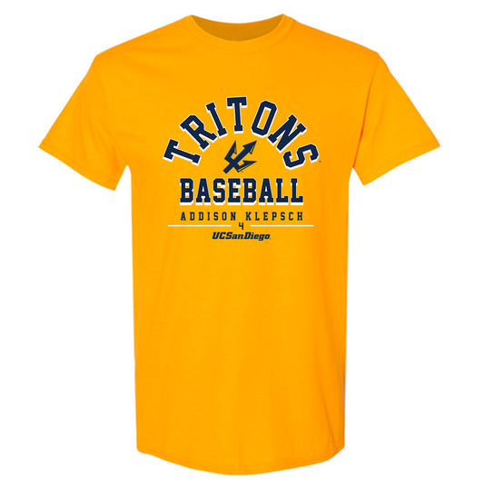 UCSD - NCAA Baseball : Addison Klepsch - Classic Fashion Shersey T-Shirt-0