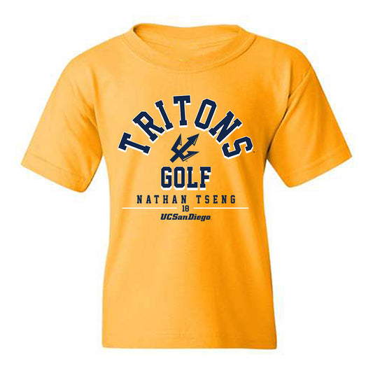 UCSD - NCAA Men's Golf : Nathan Tseng - Classic Fashion Shersey Youth T-Shirt-0