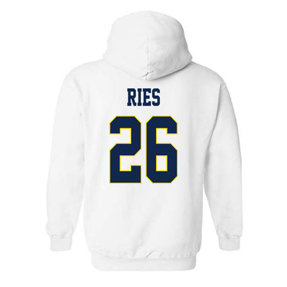 UCSD - NCAA Baseball : Nathan Ries - Classic Fashion Shersey Hooded Sweatshirt-1