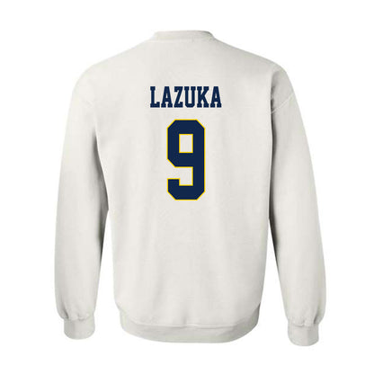 UCSD - NCAA Baseball : Noah Lazuka - Classic Fashion Shersey Crewneck Sweatshirt-1