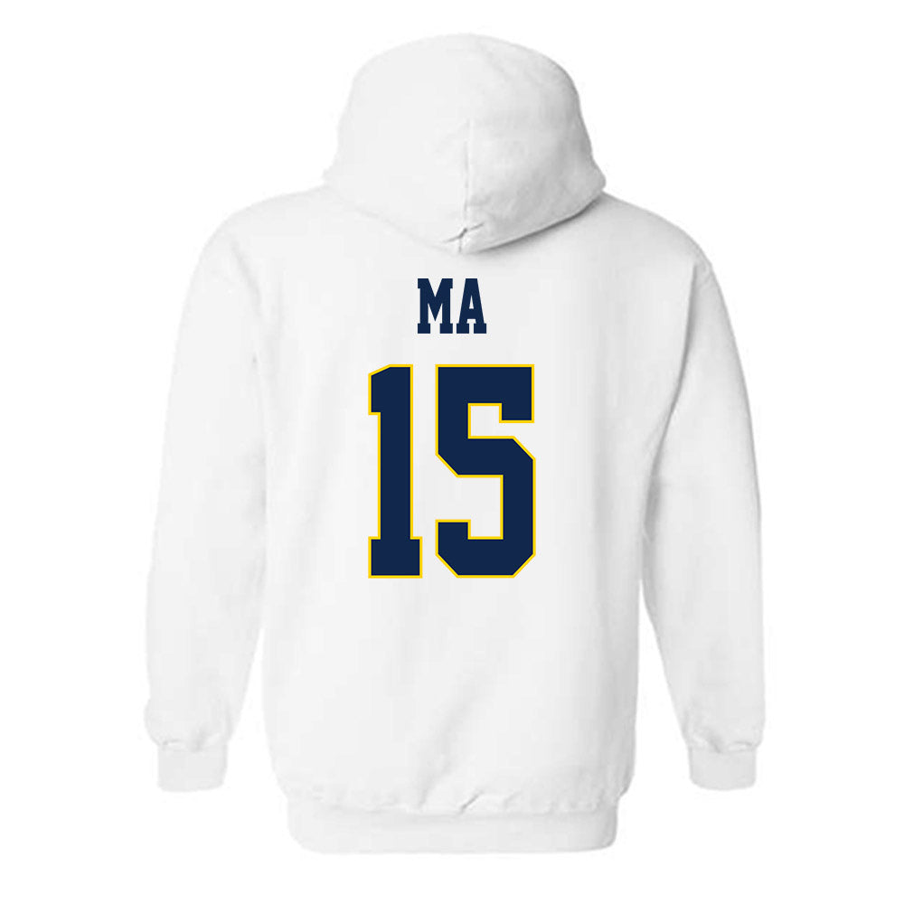 UCSD - NCAA Women's Basketball : Sabrina Ma - Classic Fashion Shersey Hooded Sweatshirt-1