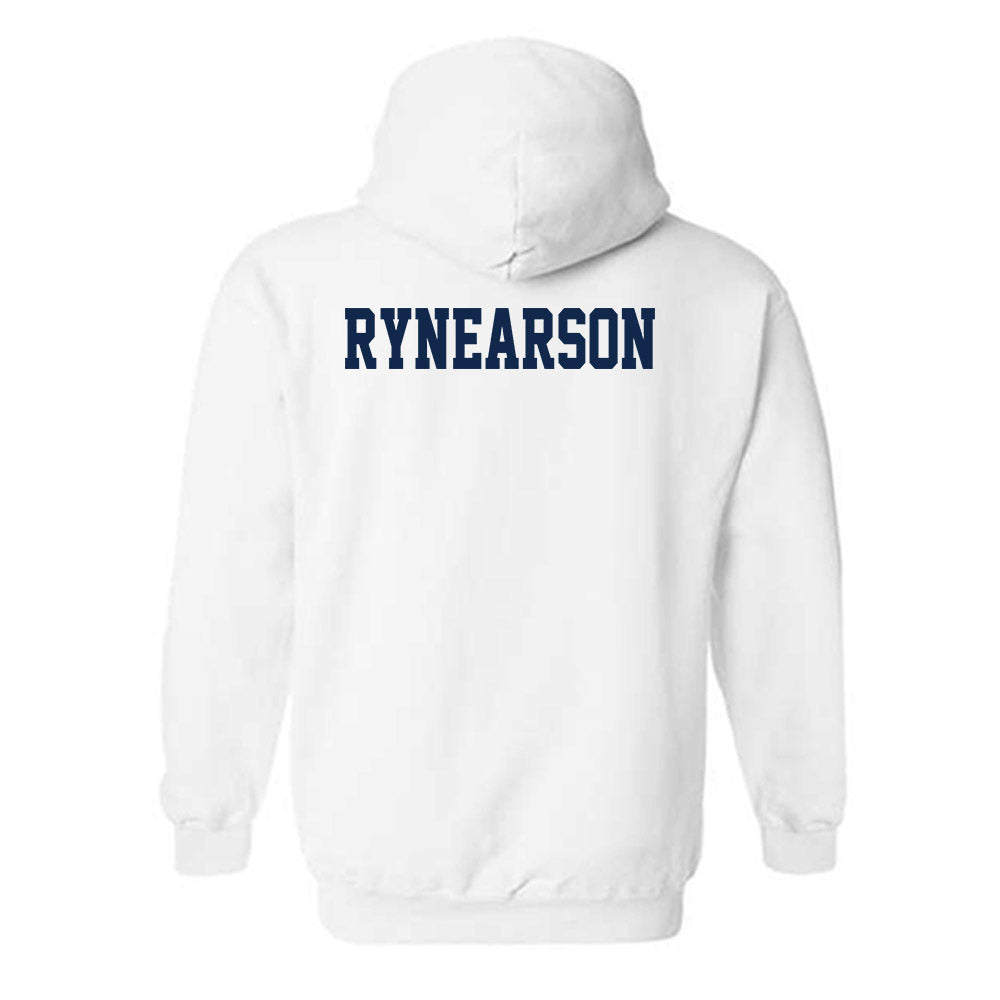 UCSD - NCAA Men's Track & Field : Robert Rynearson - Classic Fashion Shersey Hooded Sweatshirt-1