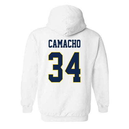 UCSD - NCAA Baseball : Gabe Camacho - Classic Fashion Shersey Hooded Sweatshirt-1