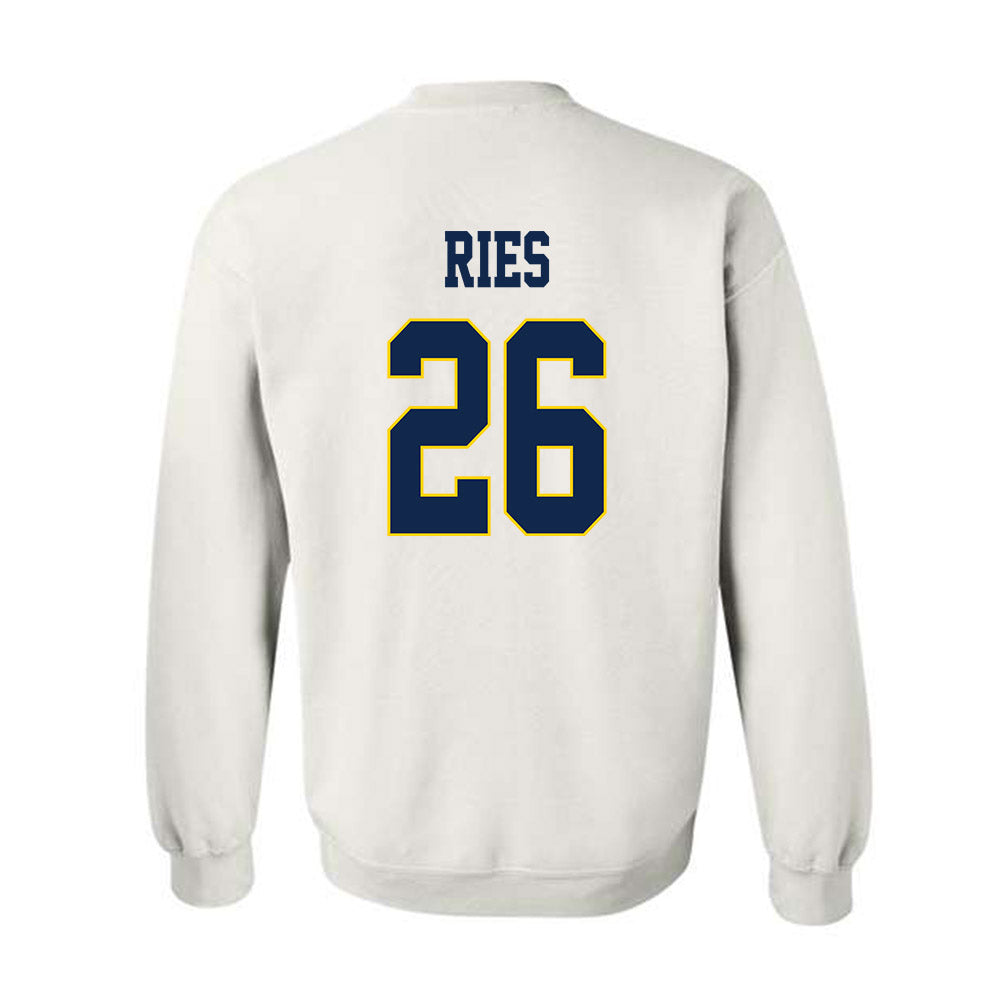 UCSD - NCAA Baseball : Nathan Ries - Classic Fashion Shersey Crewneck Sweatshirt-1