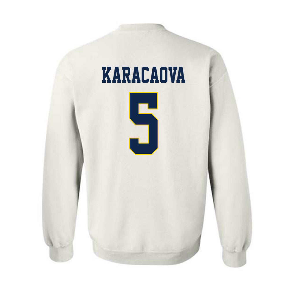 UCSD - NCAA Women's Volleyball : Sabire Karacaova - Classic Fashion Shersey Crewneck Sweatshirt-1